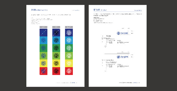 防灾科技学院标识VI四