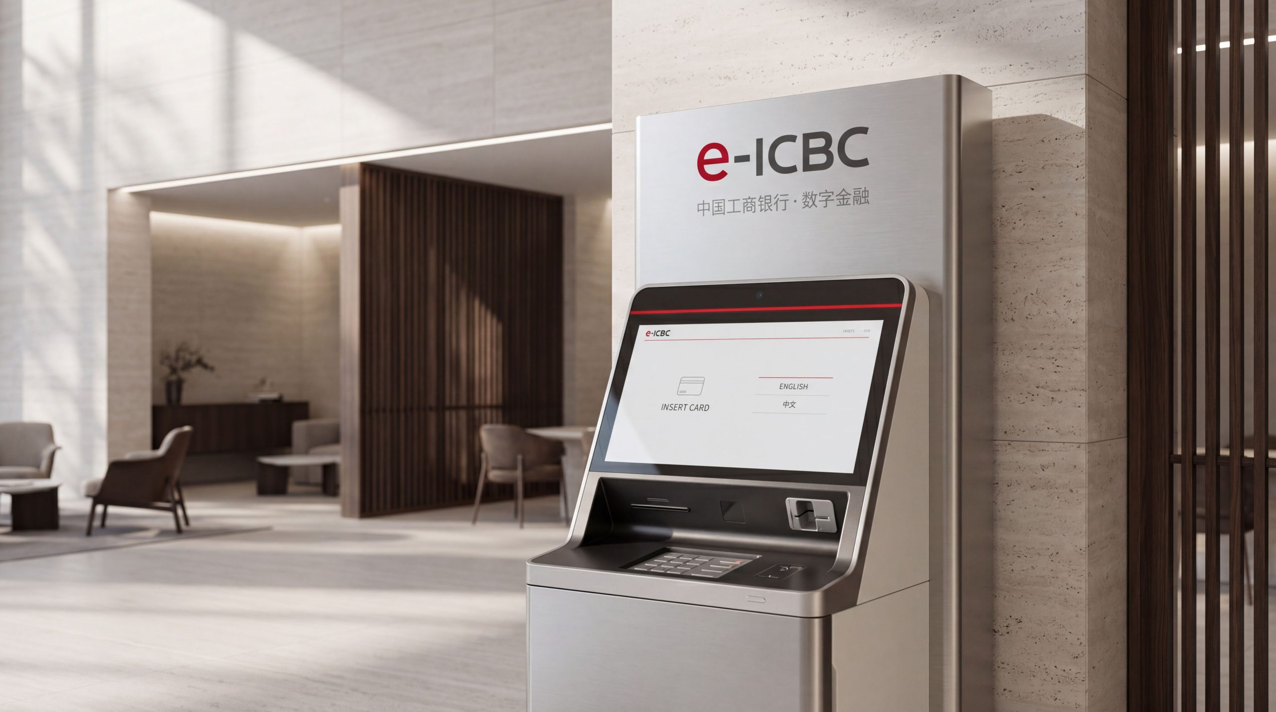 e-ICBC数字金融标志设计