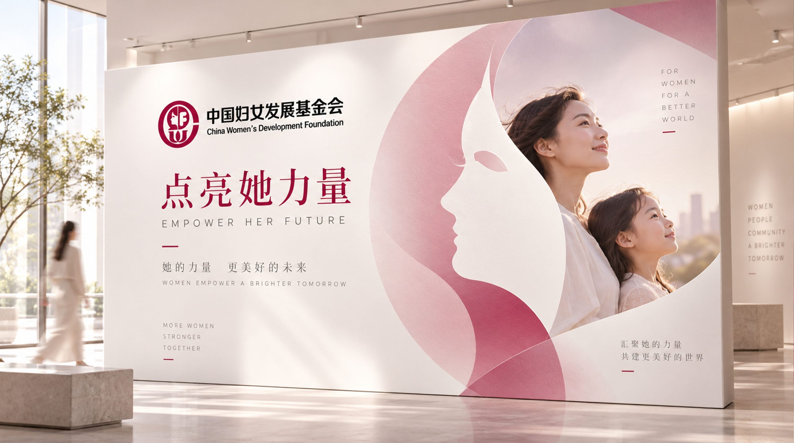 中国妇女发展基金会标志设计