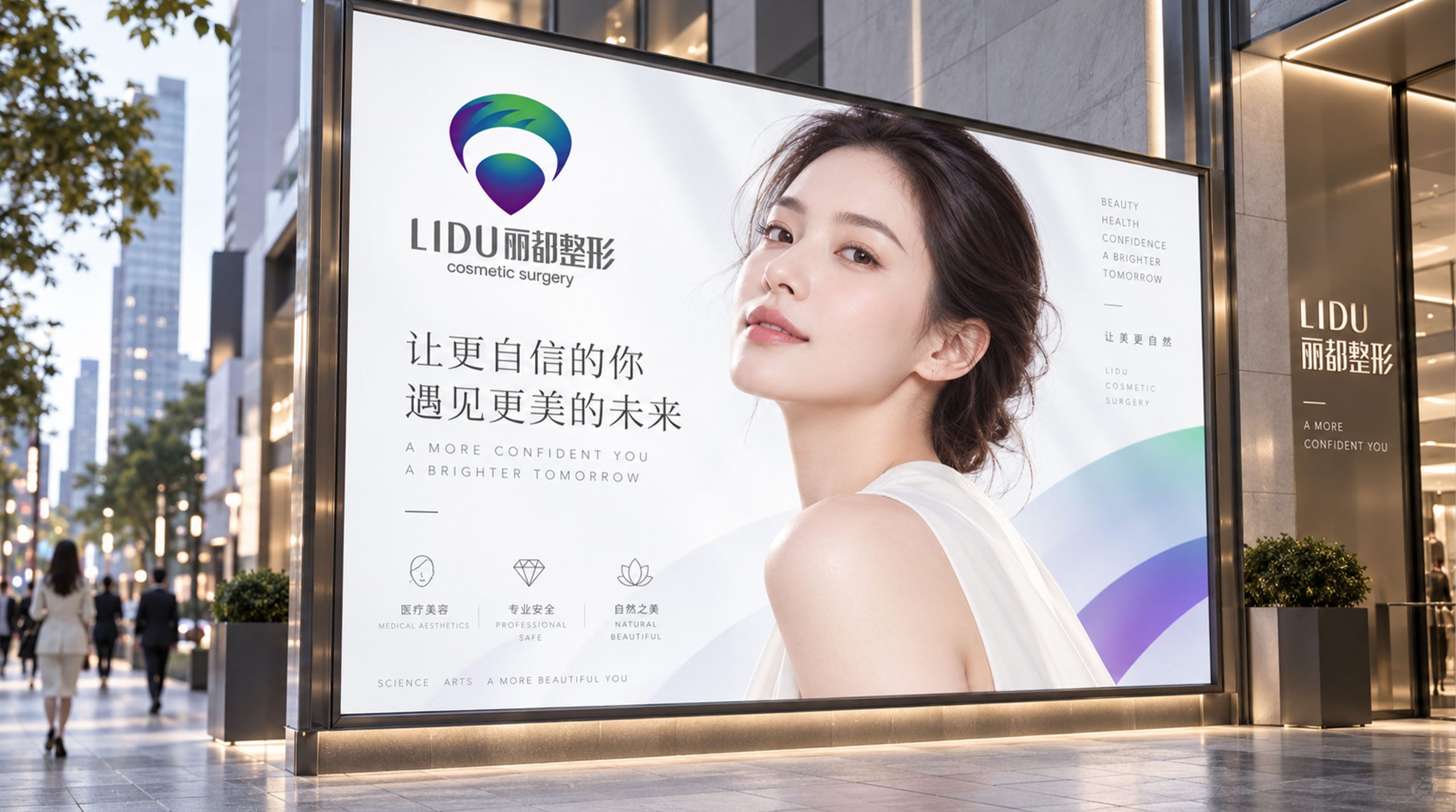 丽都整形标志设计