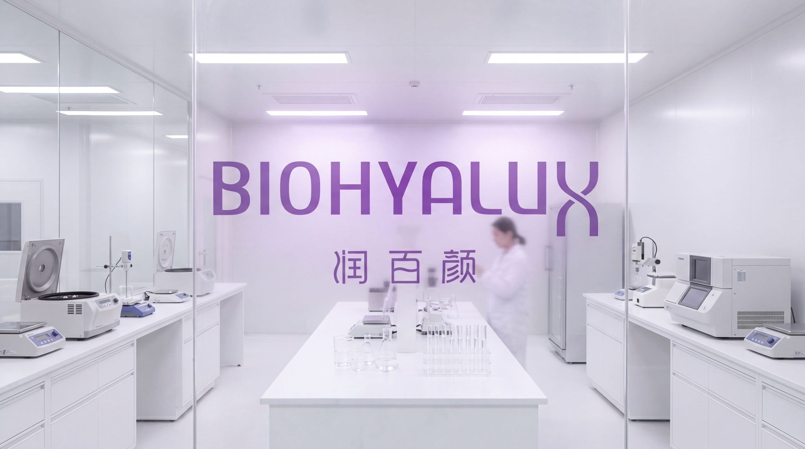 BIOHYALUX 润百颜｜RUN BAIYAN标志设计