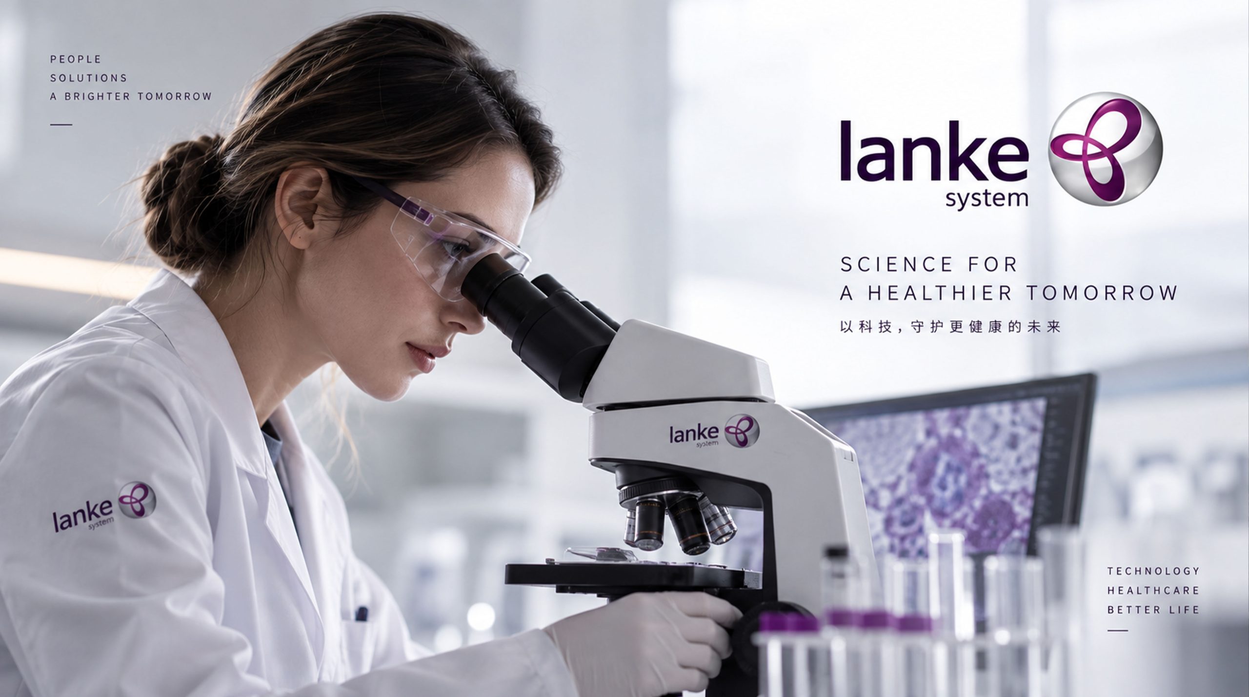 LANKE SYSTEM标志设计