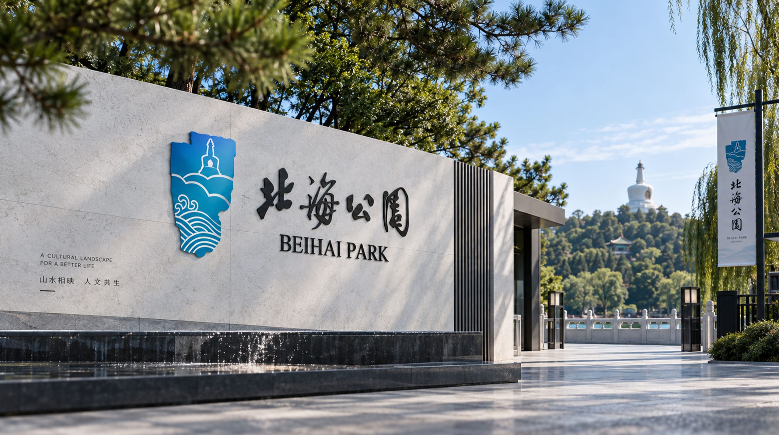 北海公园标志设计