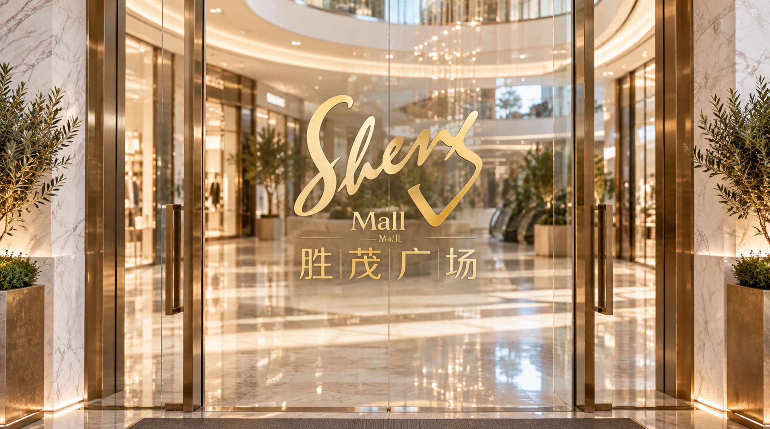 胜茂广场标志设计