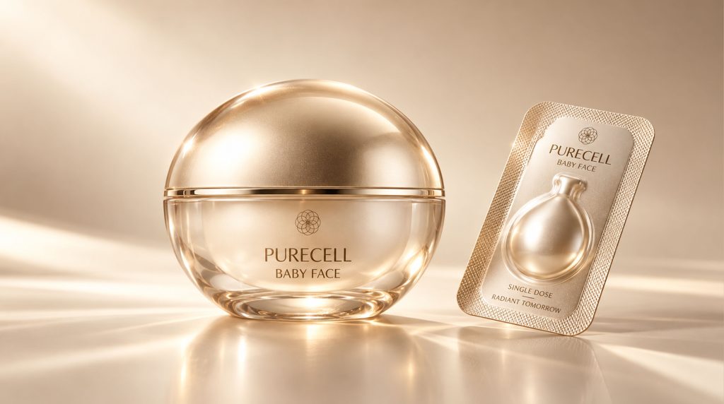 PURECELL 高端抗衰护肤系列包装设计