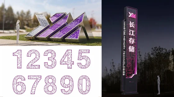 长江存储|导视系统 · 项目设计展示