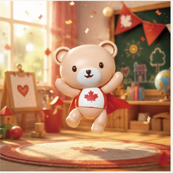 TOLOBEAR枫叶熊 欢乐庆祝