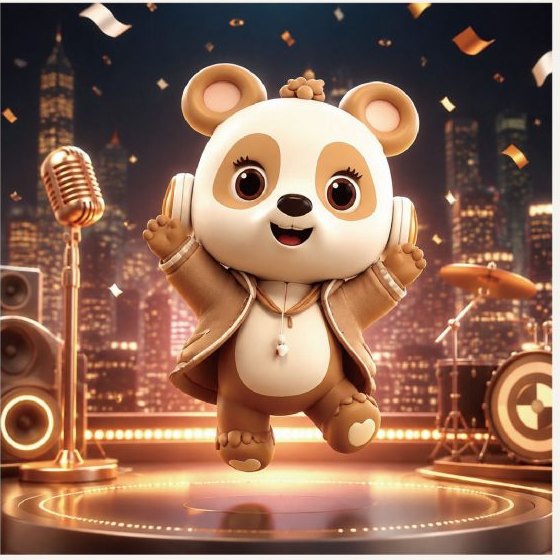 耳机小熊 欢乐庆祝