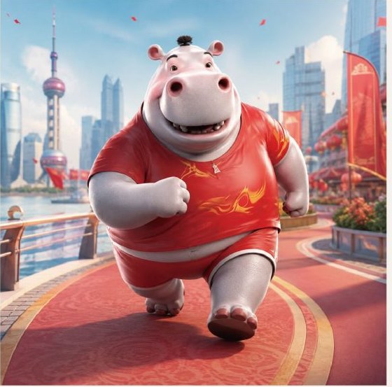 红衫河马 活力出发