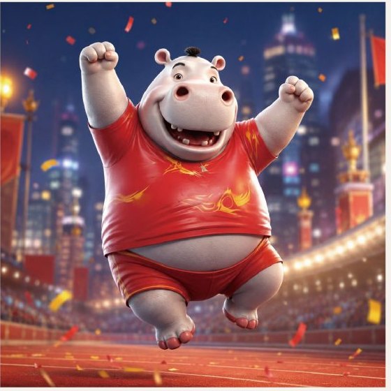 红衫河马 欢乐庆祝