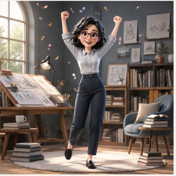 短卷发知性女生 欢乐庆祝
