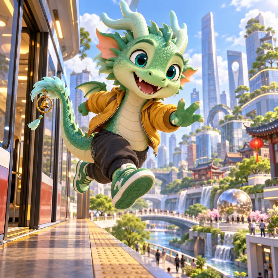 青焰小龙 活力出发