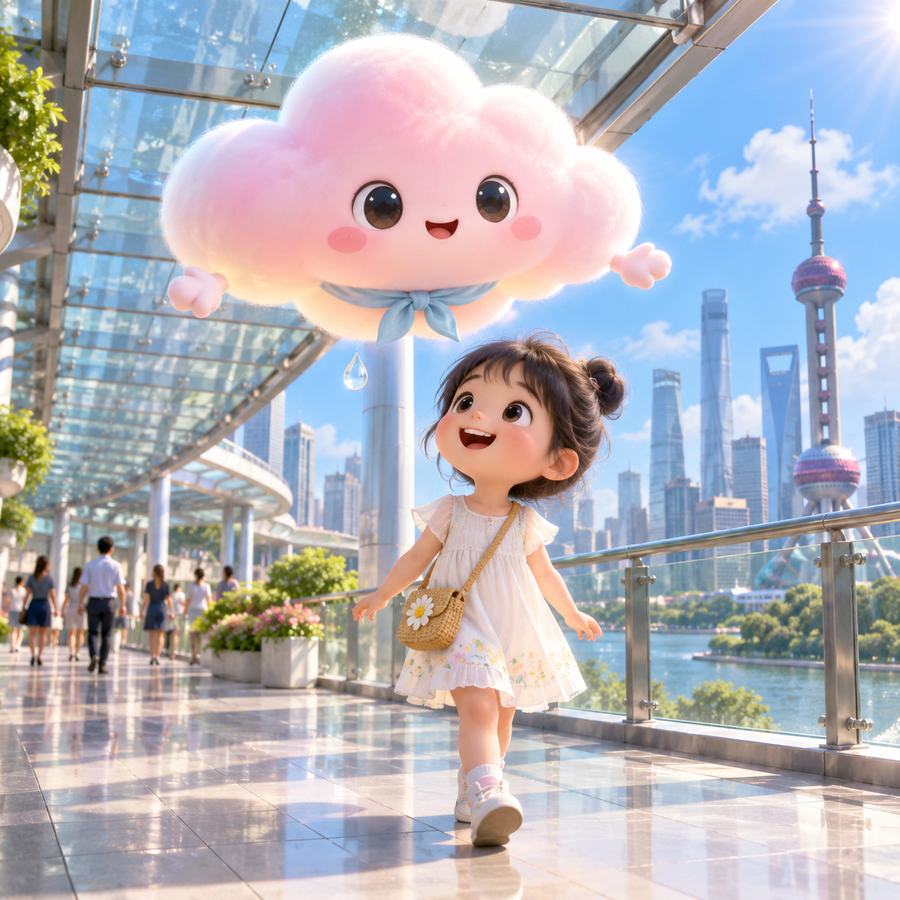 玫瑰云团 温暖陪伴