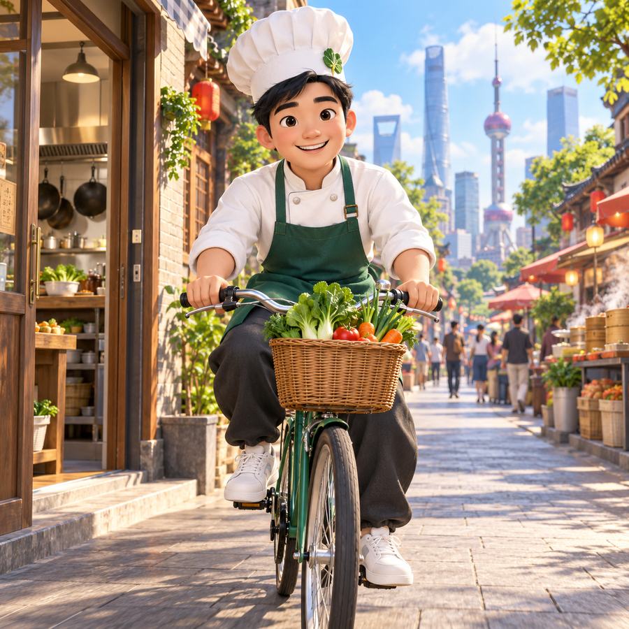 青禾厨师 活力出发