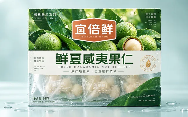 宜倍鲜「核桃鲜风」系列包装设计